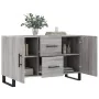 Sonoma gray engineered wood sideboard 100x36x60 cm by vidaXL, Sideboards - Ref: Foro24-828202, Price: 113,92 €, Discount: %