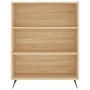 Parkettregal Sonoma Eiche 69,5x32,5x90 cm von vidaXL, Bücherregale und Regale - Ref: Foro24-828335, Preis: 58,26 €, Rabatt: %