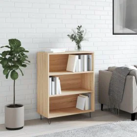 Sonoma oak engineered wood shelf 69.5x32.5x90 cm by vidaXL, Bookcases and shelves - Ref: Foro24-828359, Price: 58,19 €, Disco...