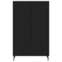 Hohes Sideboard Holzwerkstoff schwarz 69,5x31x115 cm von vidaXL, Sideboards - Ref: Foro24-828253, Preis: 85,33 €, Rabatt: %