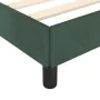 Dark green velvet bed frame with headboard 120x200 cm by vidaXL, Beds and slatted bases - Ref: Foro24-347564, Price: 124,56 €...