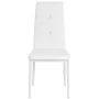 Dining chairs 4 units white synthetic leather by vidaXL, dining chairs - Ref: Foro24-246190, Price: 153,31 €, Discount: %