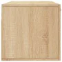 Wall-mounted cabinet made of Sonoma oak engineered wood, measuring 100x36.5x35 cm. by vidaXL, Lockers and storage cabinets - ...