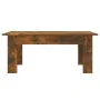 Smoked oak plywood coffee table 100x60x42 cm by vidaXL, Coffee table - Ref: Foro24-815426, Price: 55,58 €, Discount: %