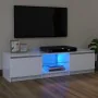 Mueble para TV con luces LED blanco 120x30x35,5 cm de vidaXL, Muebles TV - Ref: Foro24-804283, Precio: 75,70 €, Descuento: %