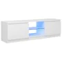 Mueble para TV con luces LED blanco 120x30x35,5 cm de vidaXL, Muebles TV - Ref: Foro24-804283, Precio: 75,70 €, Descuento: %