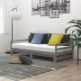 Abnehmbares Schlafsofa aus massivem, grauem Kiefernholz, 2 x (90 x 200) cm von vidaXL, Betten und Lattenroste - Ref: Foro24-8...