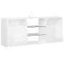 TV-Schrank mit strahlend weißen LED-Leuchten 120x30x50 cm von vidaXL, TV-Möbel - Ref: Foro24-804307, Preis: 92,26 €, Rabatt: %