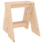 Stools 2 units solid pine wood 40x40x45 cm by vidaXL, Folding stools and chairs - Ref: Foro24-823659, Price: 38,26 €, Discoun...