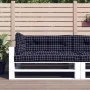 Pallet cushions 3 pieces black checkered fabric by vidaXL, Cushions for chairs and sofas - Ref: Foro24-360771, Price: 93,55 €...