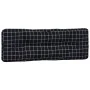 Pallet cushions 3 pieces black checkered fabric by vidaXL, Cushions for chairs and sofas - Ref: Foro24-360771, Price: 93,55 €...