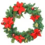 Christmas wreath with LED lights green PVC 60 cm by vidaXL, Christmas lights - Ref: Foro24-321517, Price: 23,70 €, Discount: %