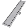 Linear shower drain 2 pieces 730x140 mm stainless steel by vidaXL, Drains - Ref: Foro24-275949, Price: 119,38 €, Discount: %