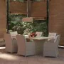 7-Piece Brown Synthetic Rattan Garden Dining Set by vidaXL, Garden sets - Ref: Foro24-3059467, Price: 1,00 €, Discount: %