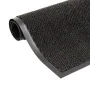 Rectangular knotted entrance mats 2 pcs black 80x120cm by vidaXL, Doormats - Ref: Foro24-3051610, Price: 59,45 €, Discount: %