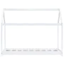 Children's bed frame solid white pine wood 70x140 cm by vidaXL, Cribs and beds for children - Ref: Foro24-283349, Price: 129,...