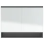 Bathroom cabinet with gray MDF mirror 80x15x60 cm by vidaXL, bathroom vanities - Ref: Foro24-331534, Price: 93,27 €, Discount: %