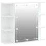 Furniture with mirror and white LED lights 70x16.5x60 cm by vidaXL, bathroom vanities - Ref: Foro24-808873, Price: 75,48 €, D...