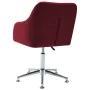 Swivel dining chairs 4 units red wine fabric by vidaXL, dining chairs - Ref: Foro24-278443, Price: 244,77 €, Discount: %