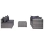 8-piece garden sofa set and gray synthetic rattan cushions by vidaXL, Garden sets - Ref: Foro24-3059494, Price: 794,73 €, Dis...