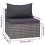 8-piece garden sofa set and gray synthetic rattan cushions by vidaXL, Garden sets - Ref: Foro24-3059494, Price: 794,73 €, Dis...