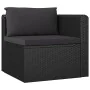 Garden furniture set 11 pieces black synthetic rattan cushions by vidaXL, Garden sets - Ref: Foro24-3059497, Price: 951,21 €,...