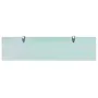 Floating shelves 2 units glass 8 mm 80x20 cm by vidaXL, Shelves and shelves - Ref: Foro24-3051523, Price: 45,68 €, Discount: %