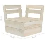 Garden pallet furniture 8 pcs impregnated fir wood by vidaXL, Garden sets - Ref: Foro24-3063727, Price: 422,16 €, Discount: %