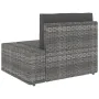 Garden furniture set 7 pieces gray synthetic rattan by vidaXL, Garden sets - Ref: Foro24-3054608, Price: 609,21 €, Discount: %