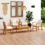 5-piece garden furniture set with solid acacia wood cushions by vidaXL, Garden sets - Ref: Foro24-3057790, Price: 515,04 €, D...