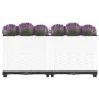 Blumenbeet aus Polypropylen 80x40x38 cm von vidaXL, Töpfe und Pflanzgefäße - Ref: Foro24-153309, Preis: 43,51 €, Rabatt: %