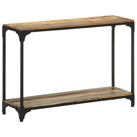 Solid recycled wood console table 110x30x75 cm by vidaXL, Side tables - Ref: Foro24-320257, Price: 134,09 €, Discount: %