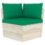 9-piece pallet garden furniture and fir wood cushions by vidaXL, Garden sets - Ref: Foro24-3063653, Price: 691,58 €, Discount: %