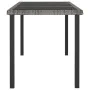 Juego de comedor para jardín 7 piezas ratán sintético gris de vidaXL, Conjuntos de jardín - Ref: Foro24-3065715, Precio: 405,...