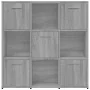 Sonoma gray plywood shelving 90x30x90cm by vidaXL, Bookcases and shelves - Ref: Foro24-815550, Price: 100,21 €, Discount: %