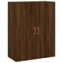 Wall cabinets 2 units oak brown 69.5x34x90 cm by vidaXL, Sideboards - Ref: Foro24-3195602, Price: 133,44 €, Discount: %