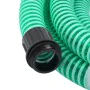 Suction hose with green PVC 29 mm brass connectors 10m by vidaXL, Garden hoses - Ref: Foro24-151047, Price: 67,30 €, Discount: %