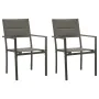 Garden dining set 3 pieces steel and black textilene by vidaXL, Garden sets - Ref: Foro24-3200734, Price: 169,47 €, Discount: %