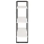 Solid white pine wood 3-level shelf 80x30x105 cm by vidaXL, Bookcases and shelves - Ref: Foro24-806533, Price: 48,82 €, Disco...