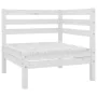 Garden furniture set 6 pieces solid white pine wood by vidaXL, Garden sets - Ref: Foro24-3082683, Price: 298,37 €, Discount: %