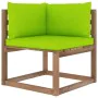 Garden furniture made of 6 pallet pieces with cushions, impregnated wood. by vidaXL, Garden sets - Ref: Foro24-3067463, Price...