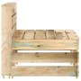 3-seater garden sofa in green impregnated pine wood by vidaXL, Garden sets - Ref: Foro24-3068059, Price: 343,13 €, Discount: %