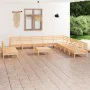 Gartenmöbel-Set 12-teilig aus massivem Kiefernholz von vidaXL, Gartensets - Ref: Foro24-3083149, Preis: 522,12 €, Rabatt: %