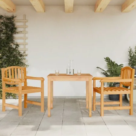 Garden chairs 2 units solid teak wood 58x59x88 cm by vidaXL, Garden chairs - Ref: Foro24-364407, Price: 194,33 €, Discount: %