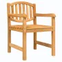 Garden chairs 2 units solid teak wood 58x59x88 cm by vidaXL, Garden chairs - Ref: Foro24-364407, Price: 194,33 €, Discount: %