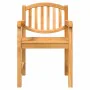 Garden chairs 2 units solid teak wood 58x59x88 cm by vidaXL, Garden chairs - Ref: Foro24-364407, Price: 194,33 €, Discount: %