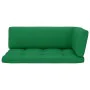 Green impregnated pine wood pallet corner garden sofa by vidaXL, Modular outdoor sofas - Ref: Foro24-3066546, Price: 103,79 €...