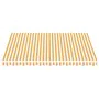 Replacement fabric for yellow and white awning 4x3.5 m by vidaXL, Awnings - Ref: Foro24-311938, Price: 64,49 €, Discount: %