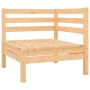 7-piece solid pine wood garden furniture set by vidaXL, Garden sets - Ref: Foro24-3083339, Price: 308,28 €, Discount: %