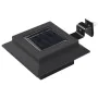 Square LED solar outdoor lamps 6 pcs 12 cm black by vidaXL, Outdoor lighting - Ref: Foro24-44468, Price: 41,83 €, Discount: %